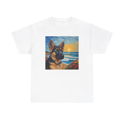 German Shepherd Puppy #2 - Classic Heavy Cotton Tee