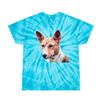 Basenji Unisex Cotton Tie-Dye Tee, Cyclone