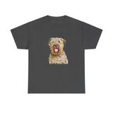 Bouvier des Flandres Fine Art Painting Unisex Heavy Cotton Tee