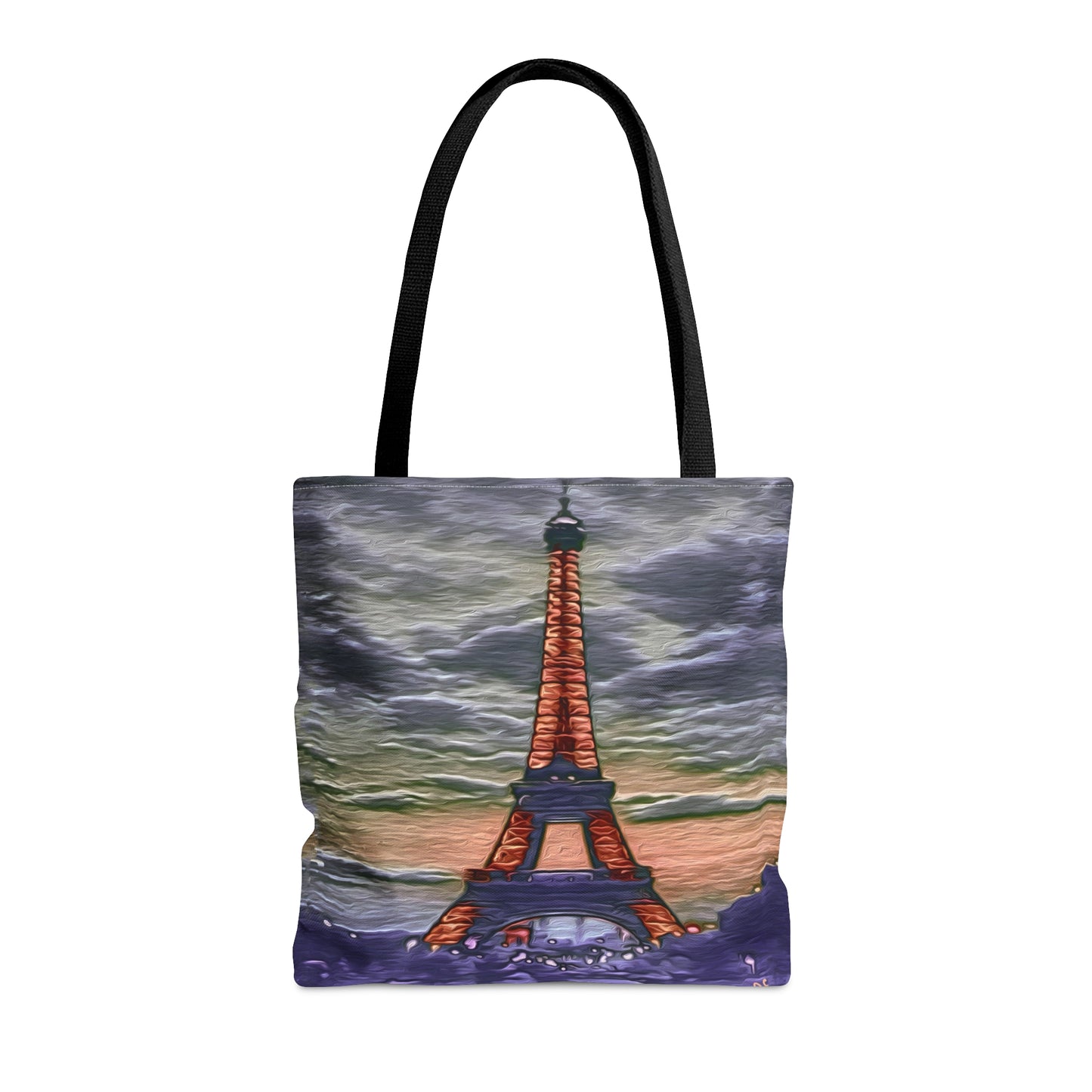 'Eiffel Tower Sunset' Tote Bag