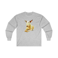 "Regal English Bull Terrier Unisex Cotton Long Sleeve Tee"