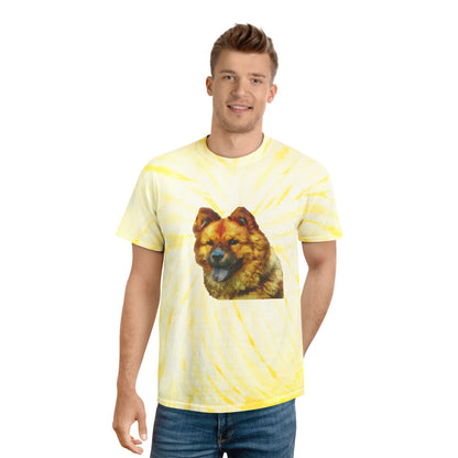 Chow Chow Unisex Tie-Dye Tee, Cyclone
