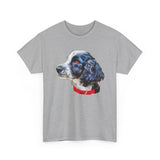 English Cocker Spaniel 'Tango' Unisex Heavy Cotton Tee