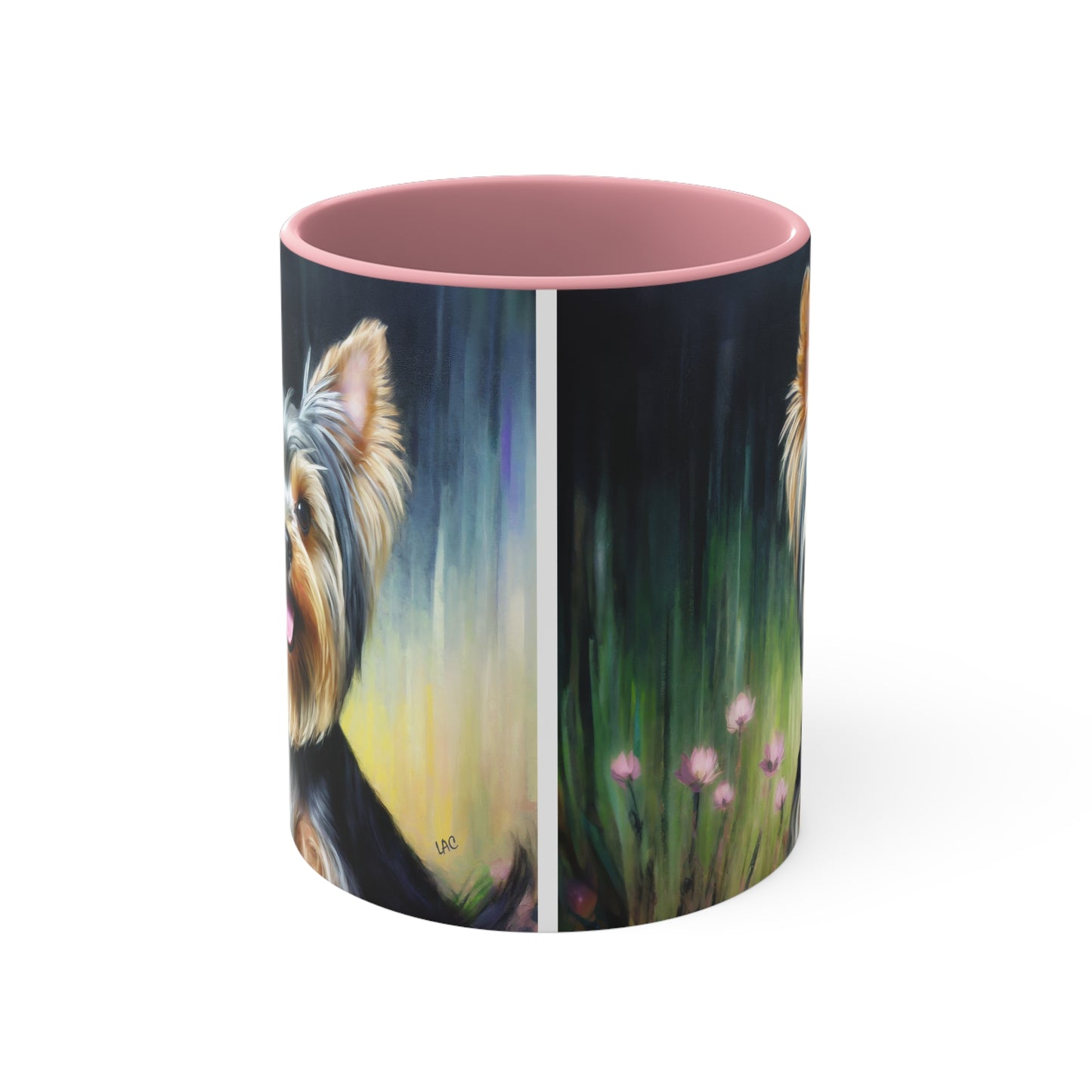 Yorkie #3 11oz Ceramic Accent Mug