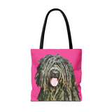 Puli Polyester Canvas Tote Bag (AOP)