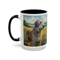 Irish Wolfhound Accent Coffee Mug - 2 Sizes