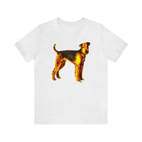 Airedale Terrier 'Lucy' -  Classic Jersey Short Sleeve Tee  -