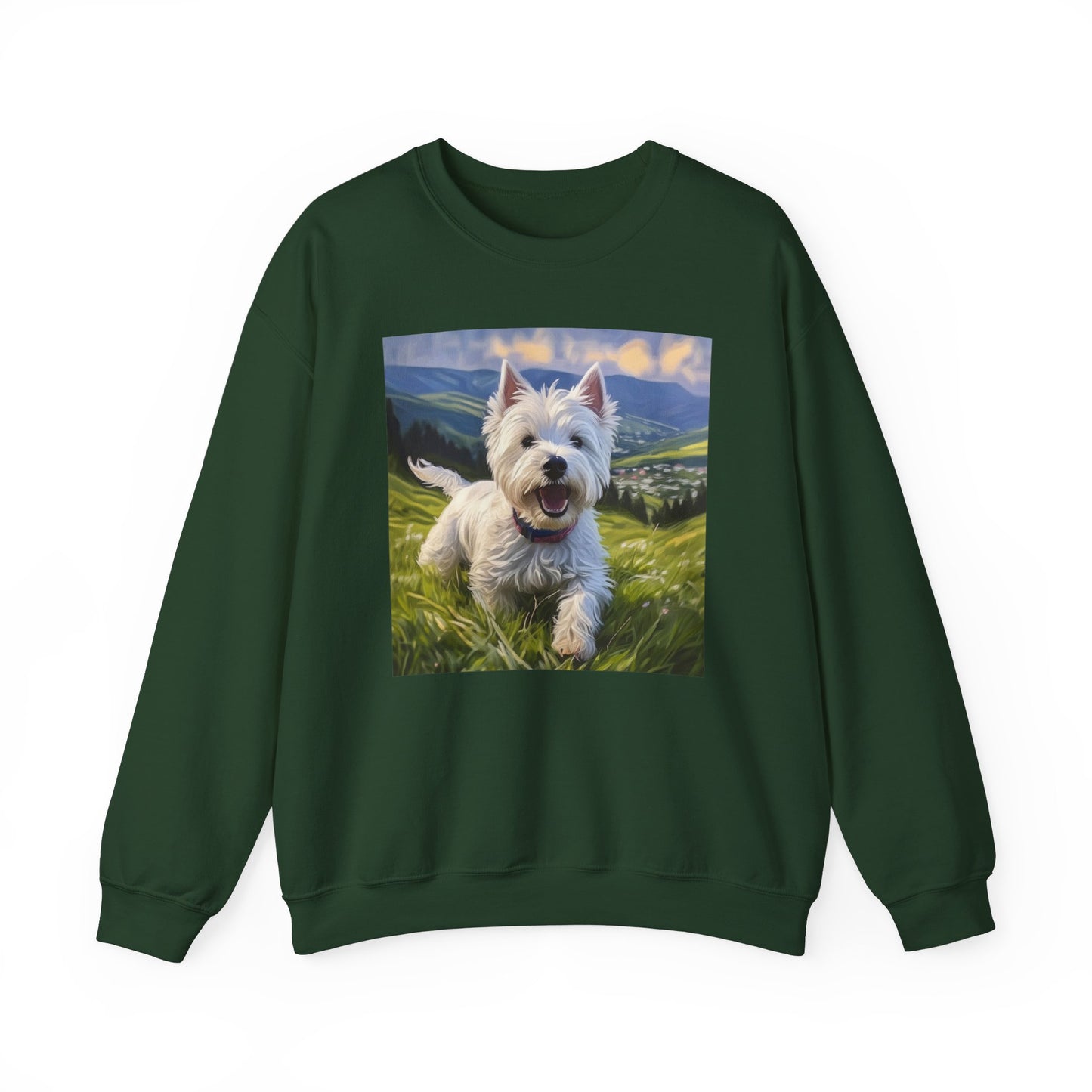 Westie Artistic Masterpiece Unisex Crewneck Sweatshirt