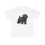 Black Russian Terrier Unisex Heavy Cotton Tee