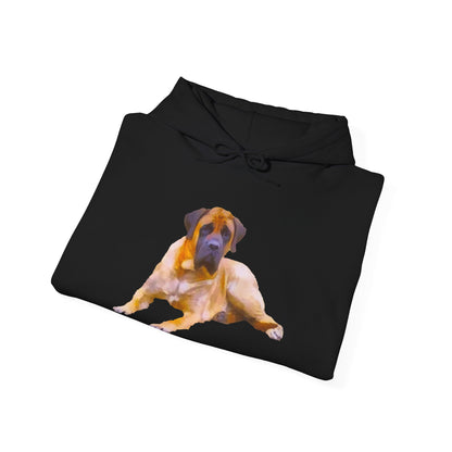 Mastiff 'Muary' Unisex 50/50 Hooded Sweatshirt