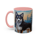 Lapponian Herder Ceramic Accent Coffee Mug - 2 SIzes