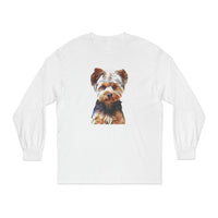 Lupis Unisex Classic Cotton Long Sleeve T-Shirt for Yorkie Lovers