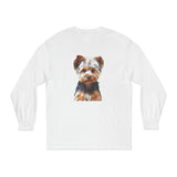 Lupis Unisex Classic Cotton Long Sleeve T-Shirt for Yorkie Lovers