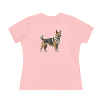 Swedish Vallhund  - Women's Relaxed Fit Cotton Tee