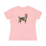 Swedish Vallhund  - Women's Relaxed Fit Cotton Tee