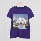 Coton de Tulear Women's Midweight Cotton Tee