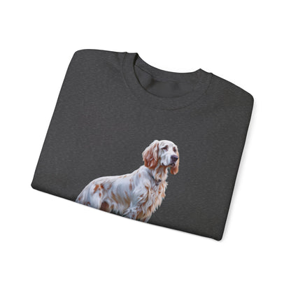 English Setter #2 - Unisex 50/50 Crewneck Sweatshirt