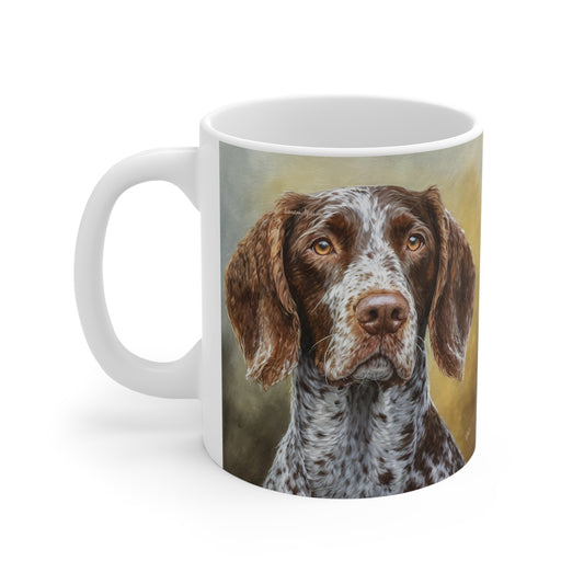 German Wirehaired Pointer Ceramic Mug 11oz