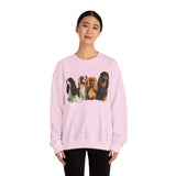 Cozy King Charles Spaniels 'Cavalier Club' Unisex Crewneck Sweatshirt