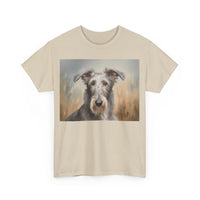 Scottish Deerhound Unisex Heavy Cotton Tee