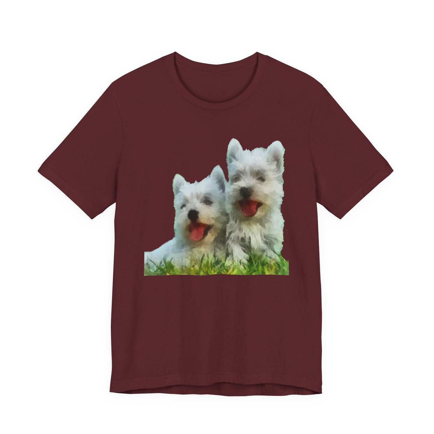 West Highland Terrier - Westie - Unisex Jersey Short Sleeve Tee