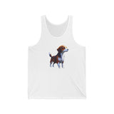 Drever Puppy Unisex Jersey Tank