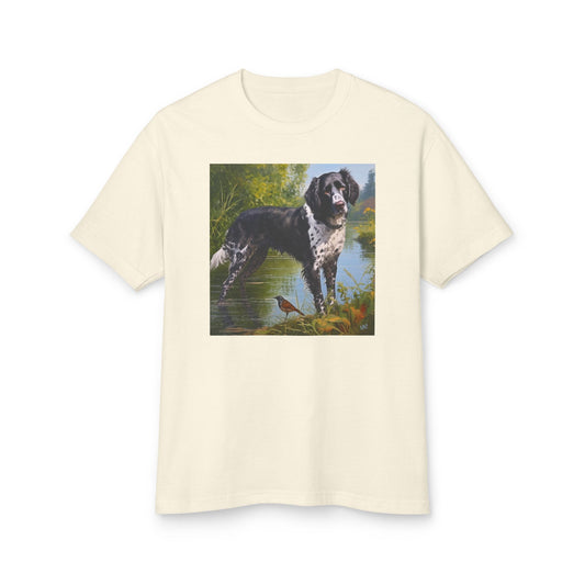 Large Munsterlander Unisex Relaxed Fit Tee