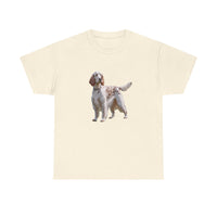 English Setter #4  -  Unisex Heavy Cotton Tee