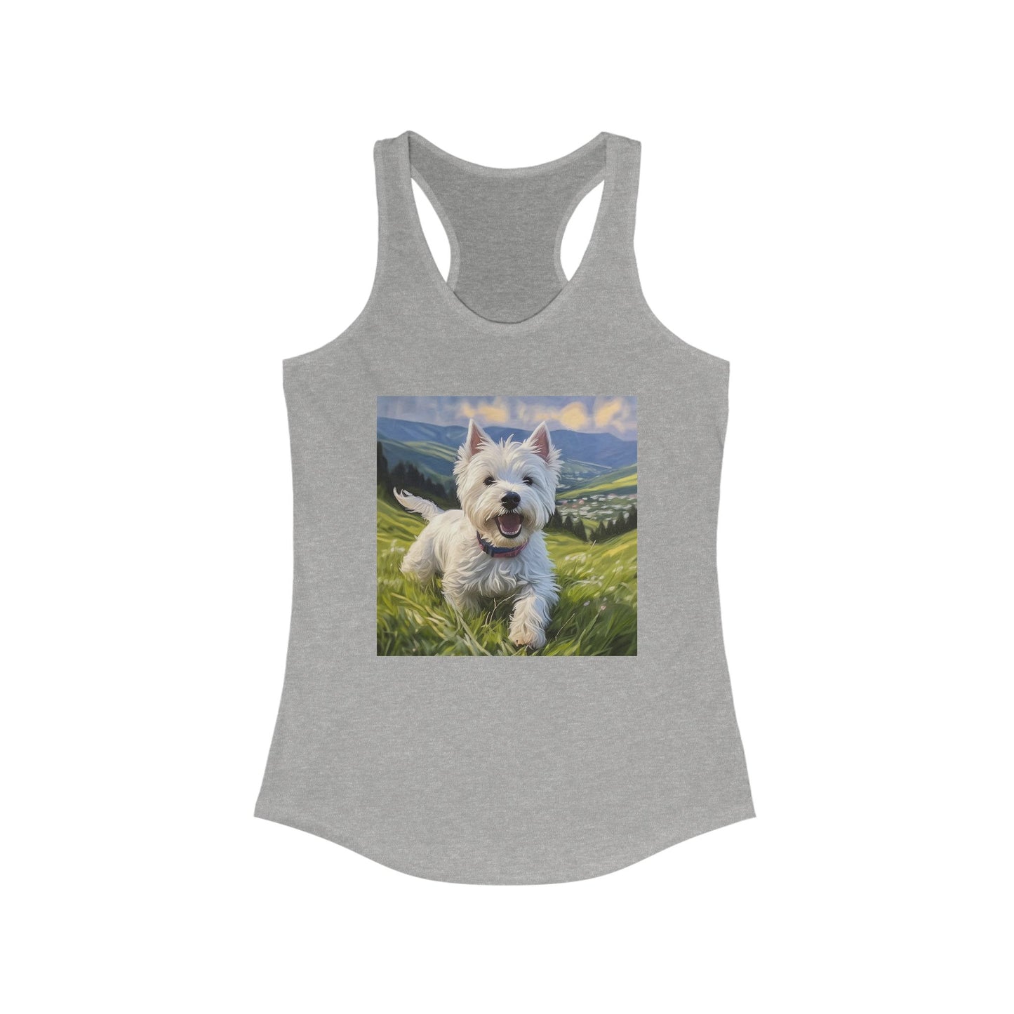 Westie #2 - West Highland Terrier Women's Classic Racerback Tank