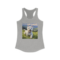 Westie #2 - West Highland Terrier Women's Classic Racerback Tank