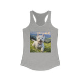 Westie #2 - West Highland Terrier Women's Classic Racerback Tank