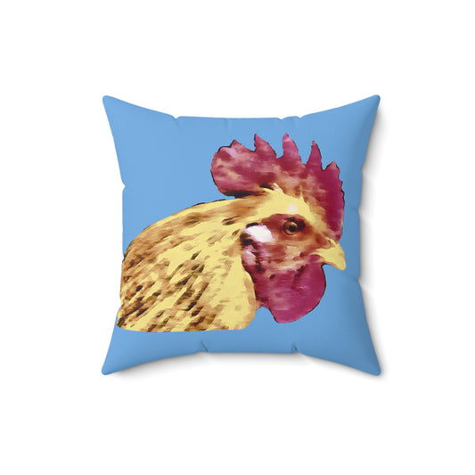 Rooster 'Spencer' Spun Polyester Throw Pillow
