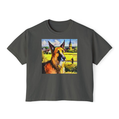 Belgian Laekenois Women's Oversized Boxy Tee – Stylish Comfort for Every Occasion