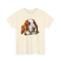 Irish Red & White Setter Unisex Heavy Cotton Tee