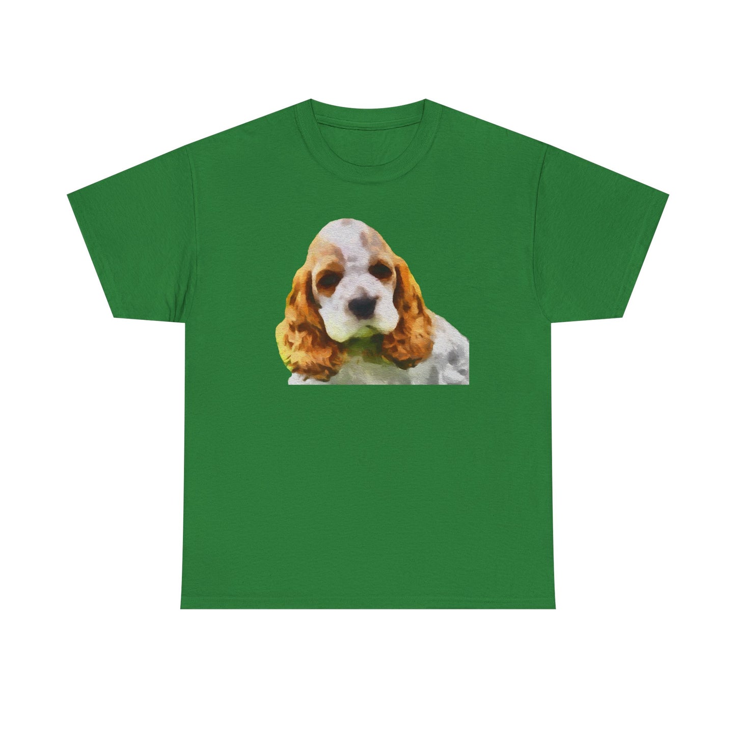 Cocker Spaniel 'Hogan' Unisex Heavy Cotton Tee
