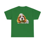 Cocker Spaniel 'Hogan' Unisex Heavy Cotton Tee