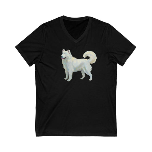 Hokkaido Unisex Jersey Short Sleeve V-Neck Tee - A Delightful Wardrobe Essential