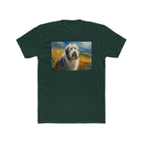 Old English Sheepdog Men's Fitted Cotton Crew Tee