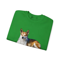 Norwegian Lundehund Unisex 50/50 Crewneck Sweatshirt by DoggyLips™