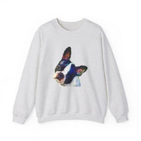 Boston Terrier 'Skipper' Unisex 50/50 Crewneck Sweatshirt