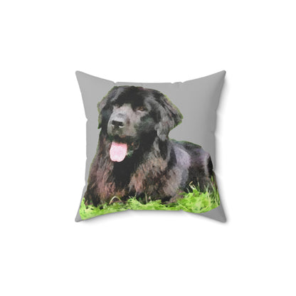 Newfoundland Spun Polyester Throw Pillow