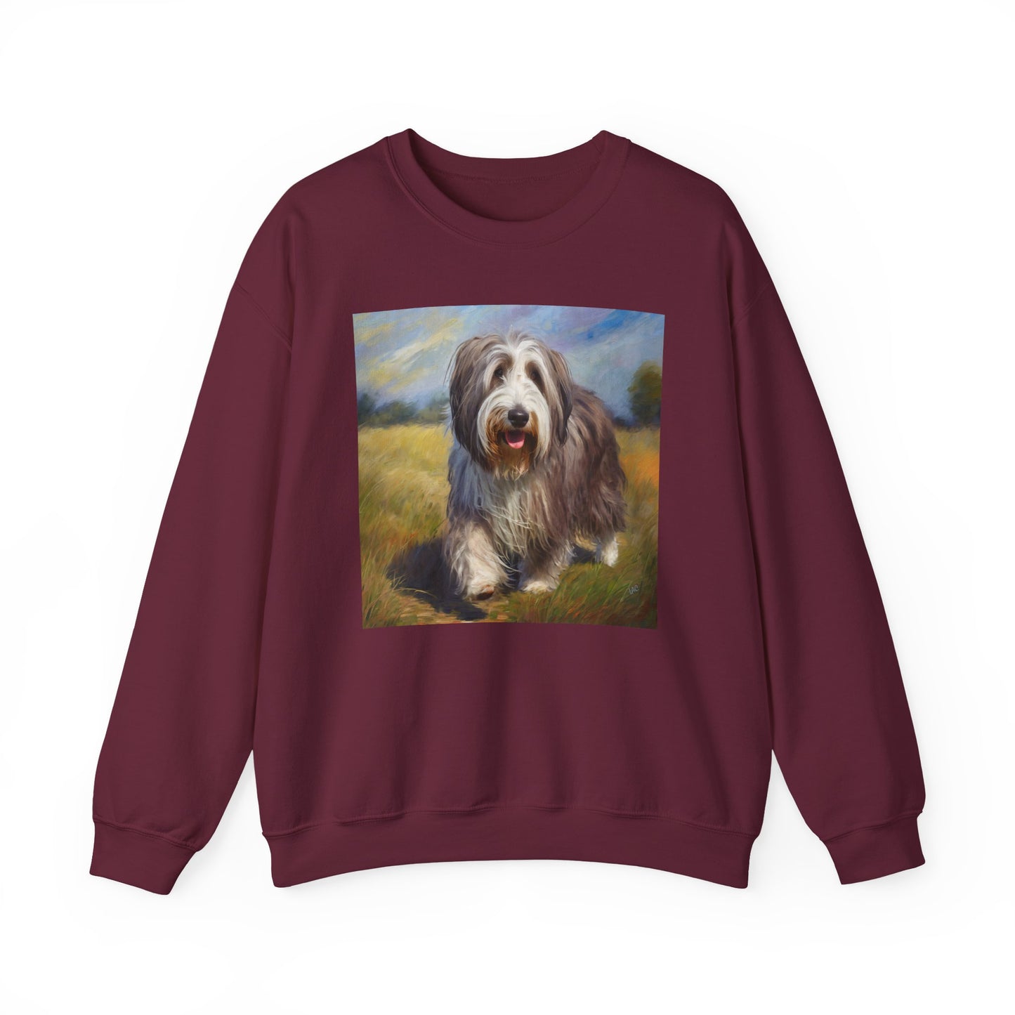 Bearded Collie Charm Crewneck Sweatshirt