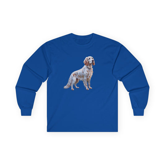 English Setter #2 - Classic Cotton Long Sleeve Tee