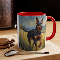 Lancashire Heeler 11oz Ceramic Accent Mug
