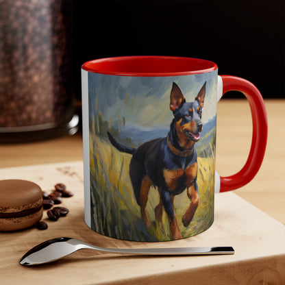 Lancashire Heeler 11oz Ceramic Accent Mug