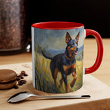 Lancashire Heeler 11oz Ceramic Accent Mug