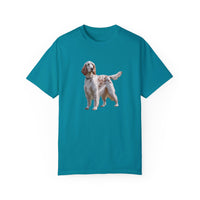 English Setter #4 - Unisex Garment-Dyed T-shirt