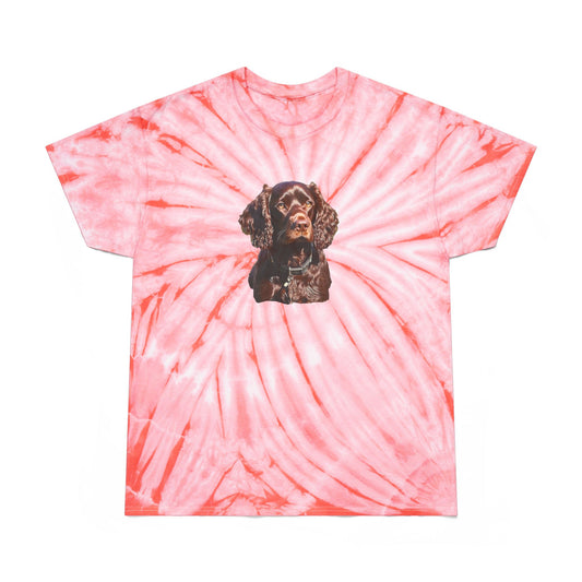 Boykin Spaniel Tie-Dye Tee, Cyclone