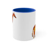 Giraffe 'Camile' Accent Coffee Mug, 11oz