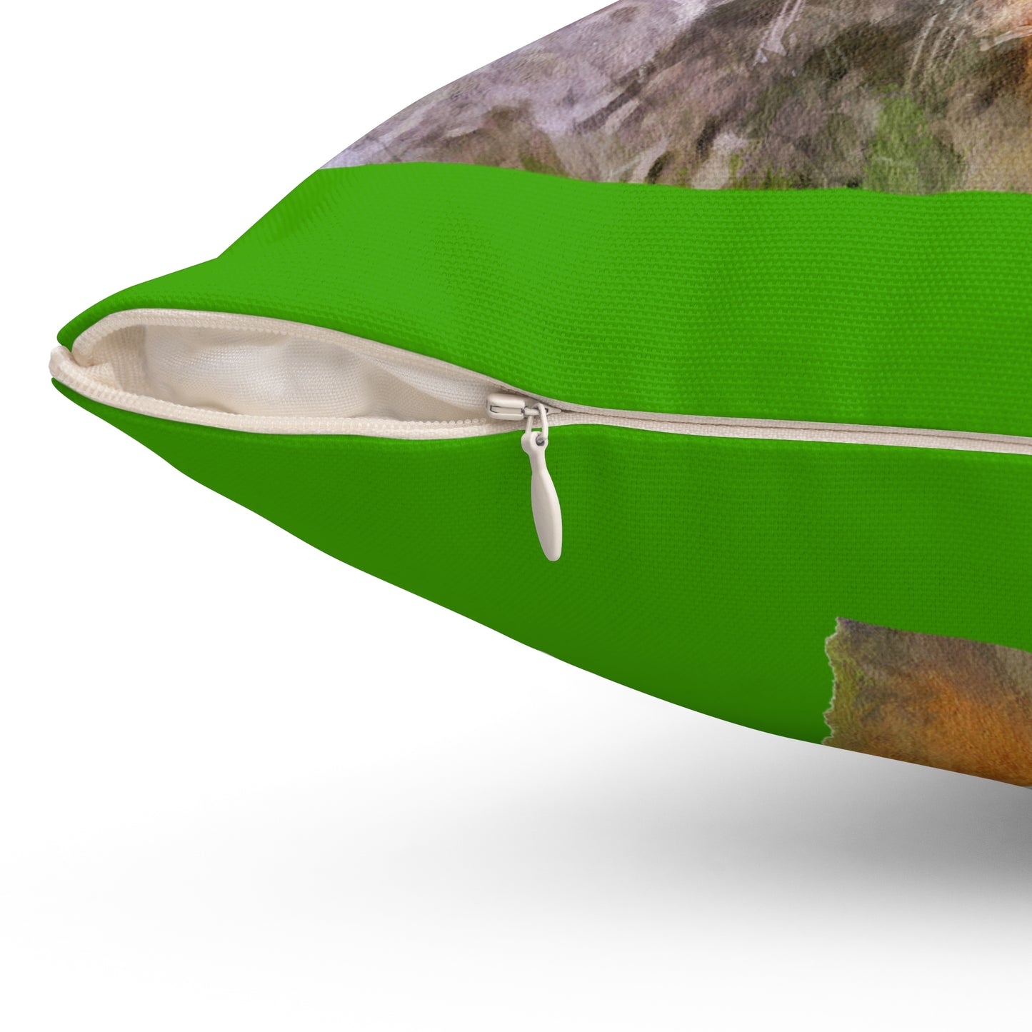 Blue Heeler - Australian Cattle Dog 'Percy' Spun Polyester Throw Pillow